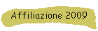 Affiliazione 2009