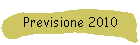 Previsione 2010