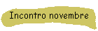 Incontro novembre
