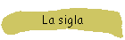 La sigla