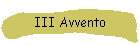 III Avvento