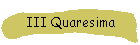 III Quaresima