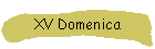 XV Domenica