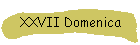 XXVII Domenica