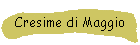 Cresime di Maggio