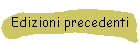 Edizioni precedenti