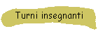 Turni insegnanti