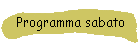 Programma sabato